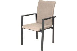 Dennis spisestol - Sunbrella taupe chiné