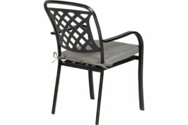 Preston spisestol - Riven Grey