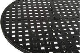 Preston spisebord Ø105 - Riven Grey