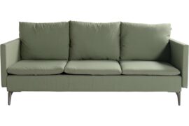 Alternative view of Hunter 3-seter sofa - Sunbrella almond