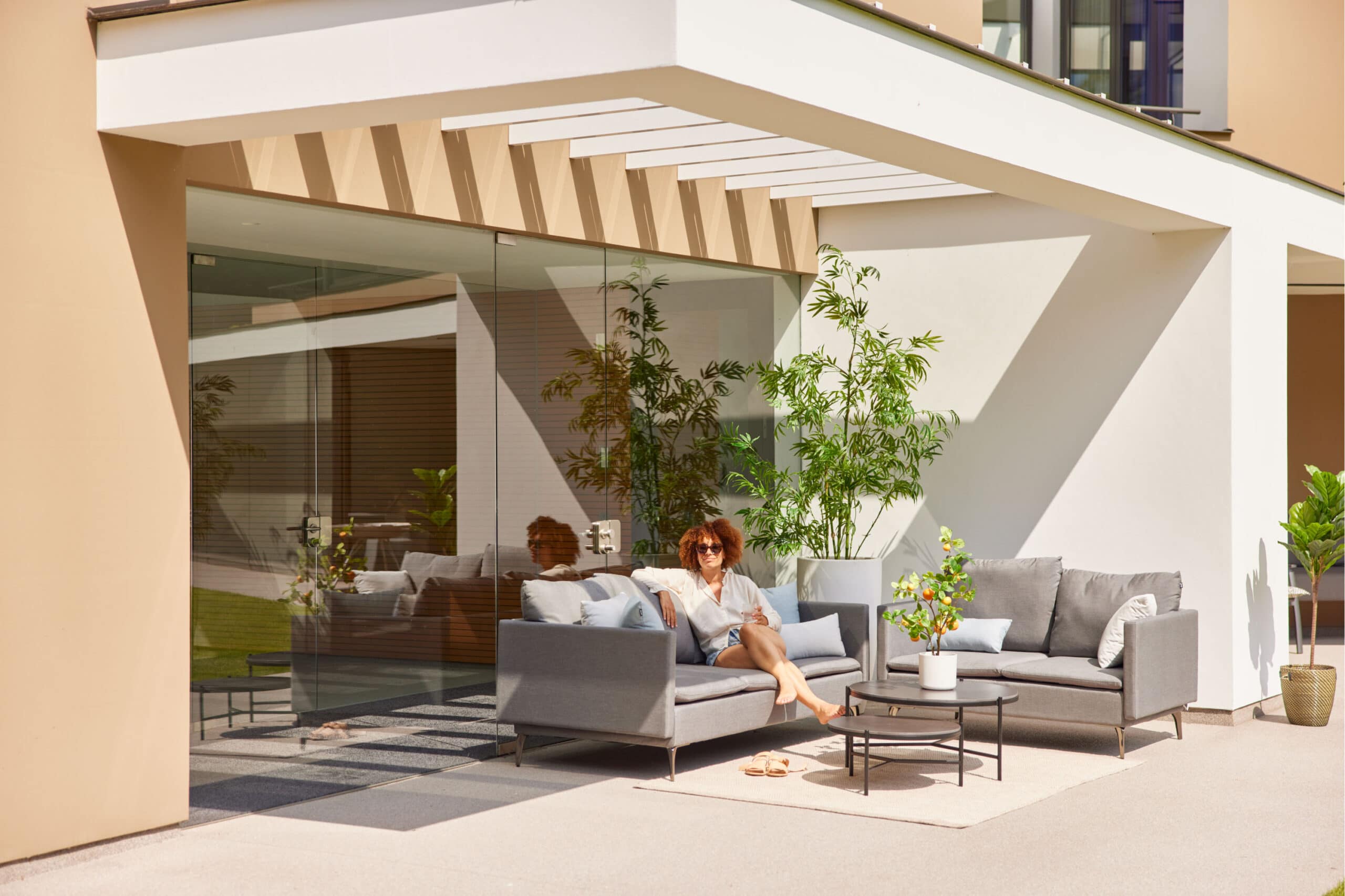 Hunter 2-seter sofa - Sunbrella flanelle Hunter 2-seter sofa - Sunbrella flanelle - Bilde 5