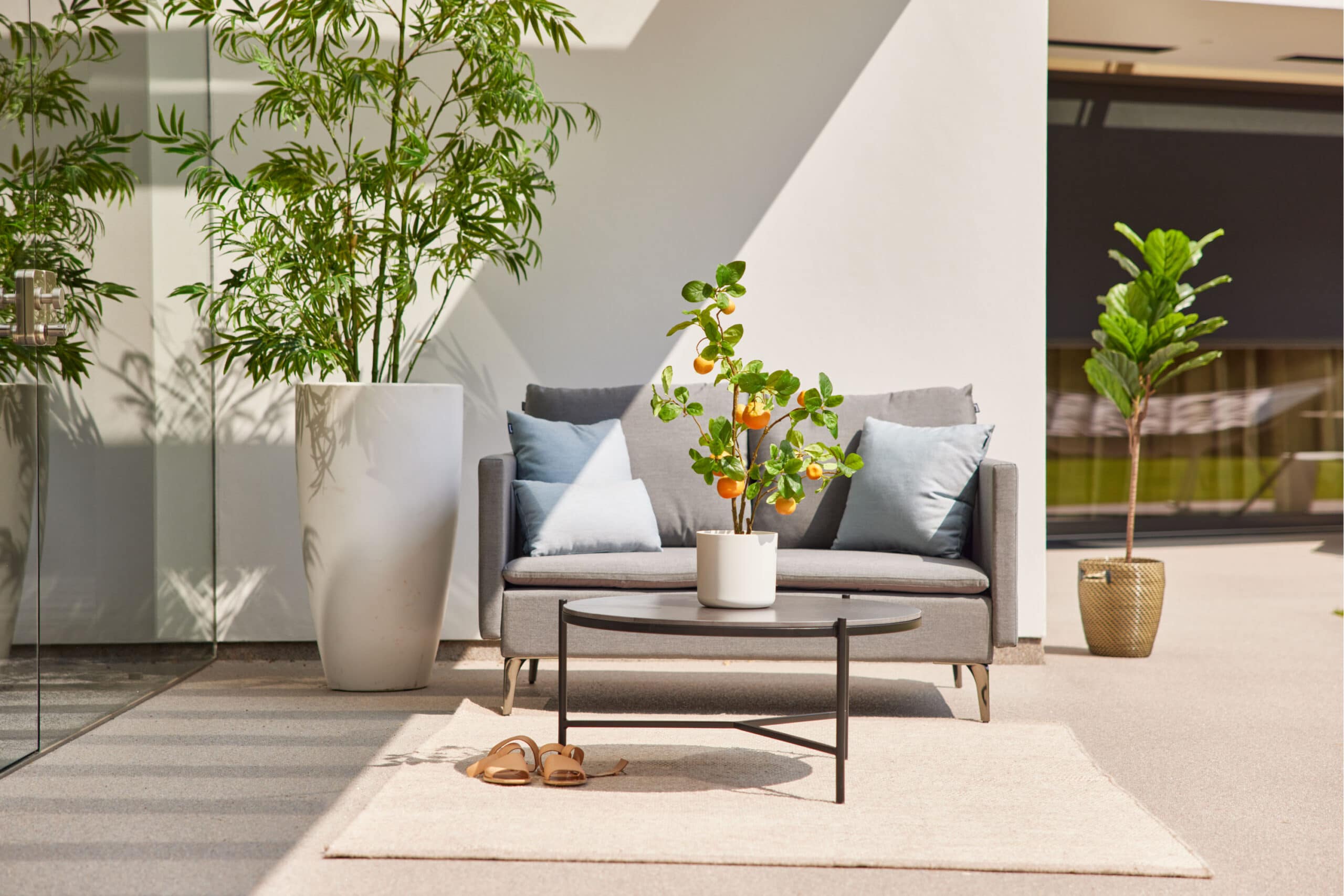 Hunter 2-seter sofa - Sunbrella flanelle Hunter 2-seter sofa - Sunbrella flanelle - Bilde 2