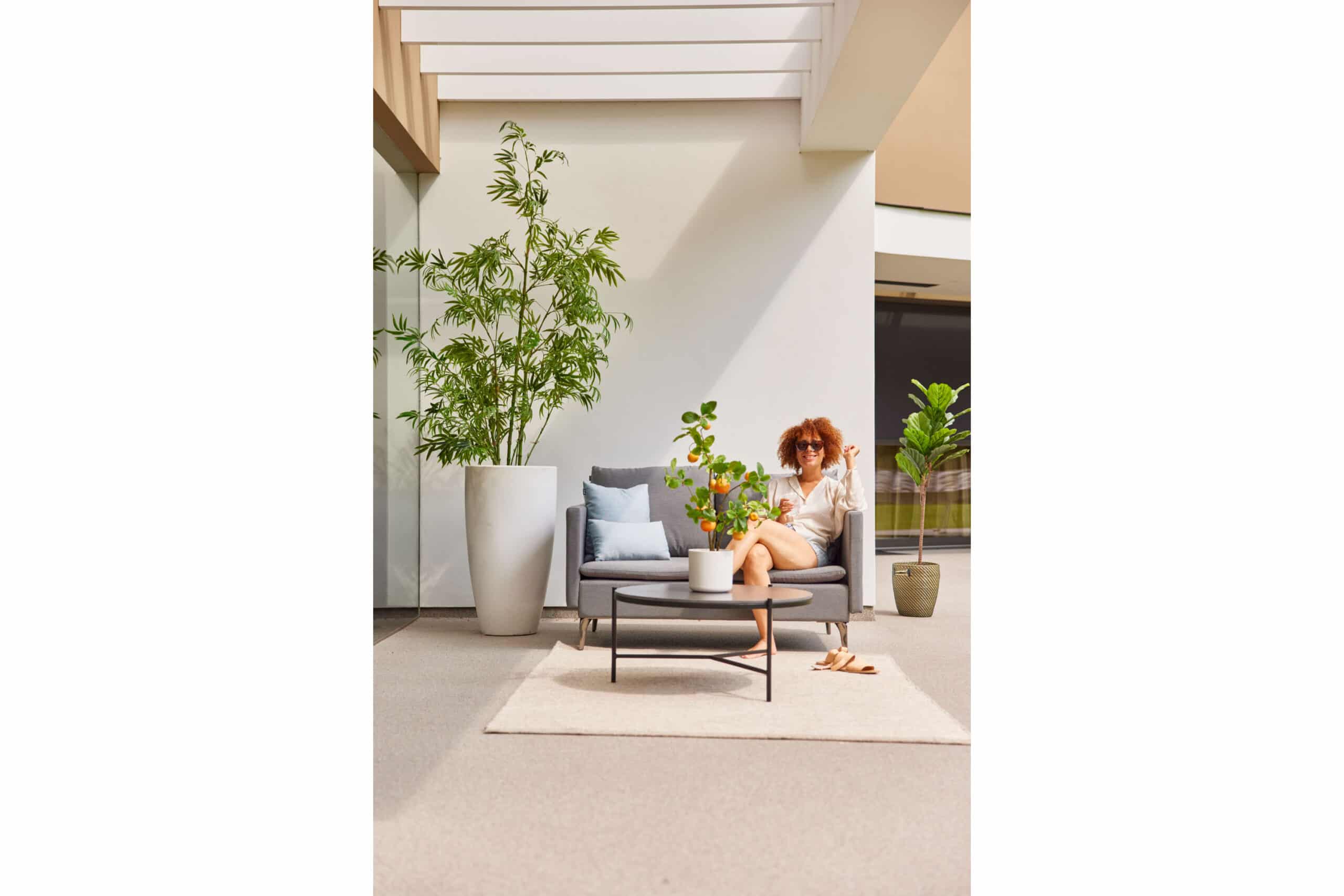 Hunter 2-seter sofa - Sunbrella flanelle Hunter 2-seter sofa - Sunbrella flanelle - Bilde 3