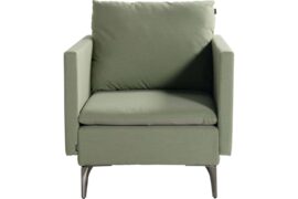Alternative view of Hunter sofastol – Sunbrella almond