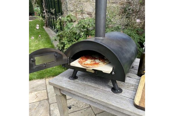 Vedfyrt Pizzaovn - Stål - Bilde 5