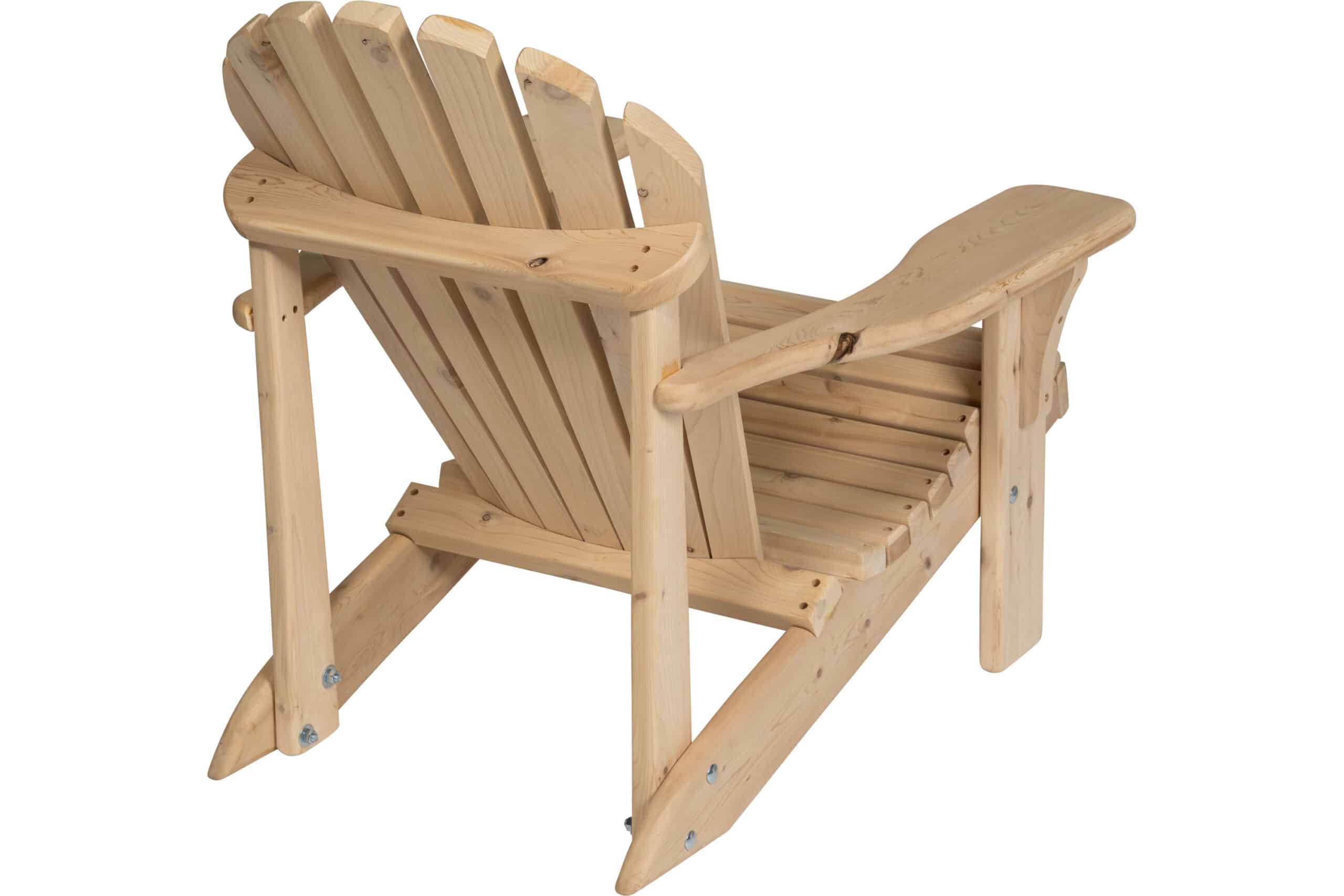 Huntsville Adirondack Stol - Hvit Sedertre Huntsville Adirondack Stol - Hvit Sedertre - Bilde 2