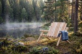 Alternative view of Lakewood Log sofa - Sedertre