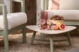 Rana sofagruppe m/bordsett - grønn