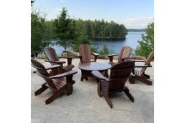 Royal Adirondack Kjempestort Kaffebord - Sedertre - 152 cm