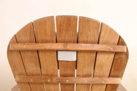 Luxe hodepute for adirondack stol