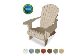 Alternative view of Muskoka stol - børstet beige