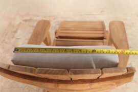 Luxe hodepute for adirondack stol