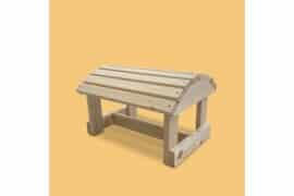 Hampton adirondack fotskammel