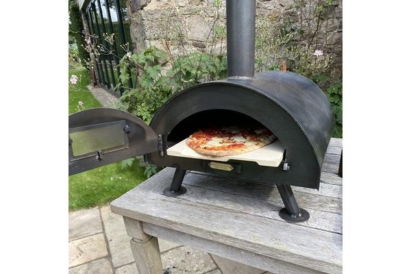 Vedfyrt Pizzaovn - Stål - Bilde 3