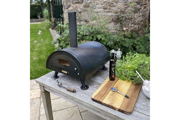 Vedfyrt Pizzaovn - Stål - Bilde 6