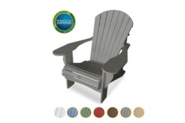 Alternative view of Muskoka stol - børstet grå