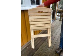 HAW sammenleggbar og praktisk ekstrastol