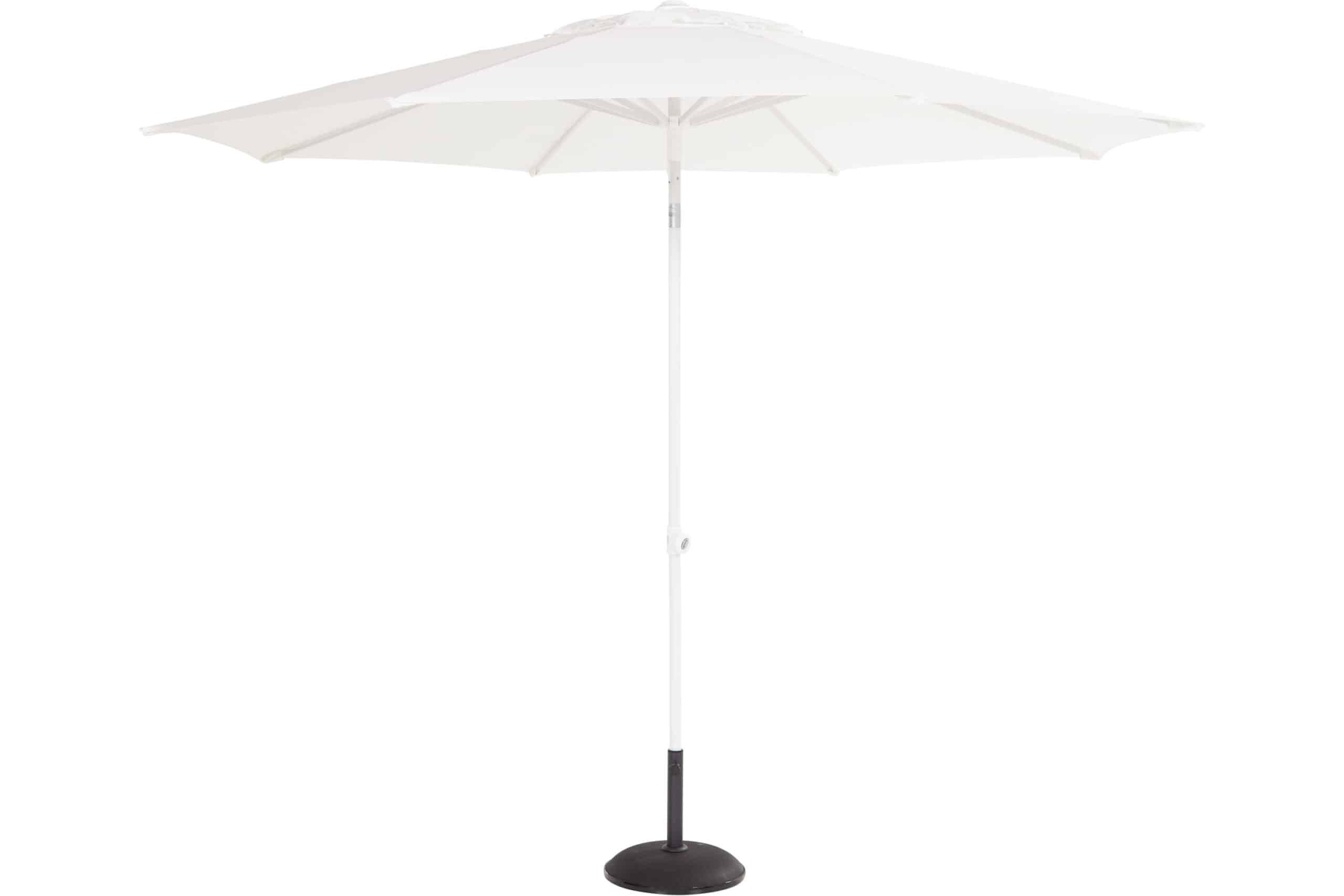 Solar Line parasoll Ø300 - white/white Solar Line parasoll Ø300 - white/white
