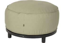 Emma Puff - Sunbrella Almond