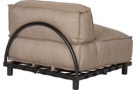 Alternative view of Emma Stol uten arm - Sunbrella Taupe Chiné