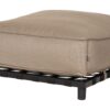 Emma Lounge puff - Sunbrella Taupe Chiné
