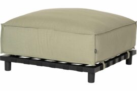 Emma Lounge puff - Sunbrella Almond