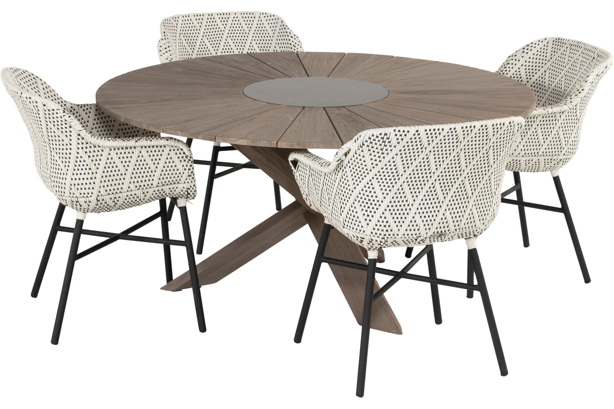 Delphine spisestol - white/black Delphine spisestol - white/black - Bilde 13