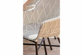 Delphine spisestol - white/black Delphine spisestol - white/black