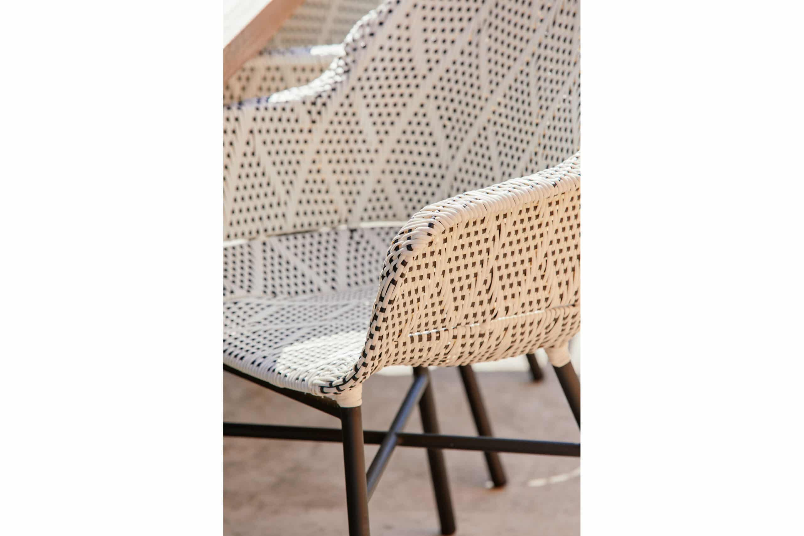Delphine spisestol - white/black Delphine spisestol - white/black - Bilde 7