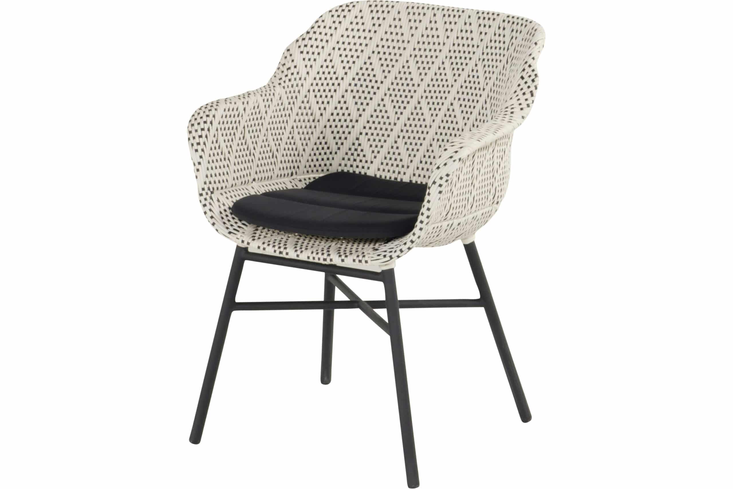Delphine spisestol - white/black Delphine spisestol - white/black - Bilde 2