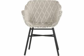 Delphine spisestol - white/black Delphine spisestol - white/black