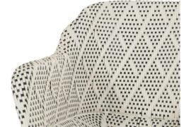 Delphine spisestol - white/black Delphine spisestol - white/black