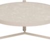 Nika sofabord Ø62 - Beige/Terrazzo