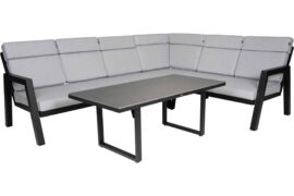 Ancona sofabord H66 - carbon black