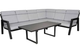Ancona sofabord H55 - carbon black