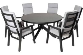 Ancona posisjonsstol - carbon black