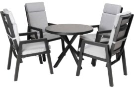 Ancona posisjonsstol - carbon black