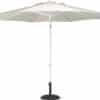 Solar Line parasoll Ø300 - white/light grey