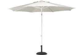 Solar Line parasoll Ø300 - white/light grey