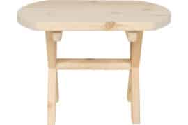 Alternative view of Huntsville Adirondack sidebord - Hvit Sedertre